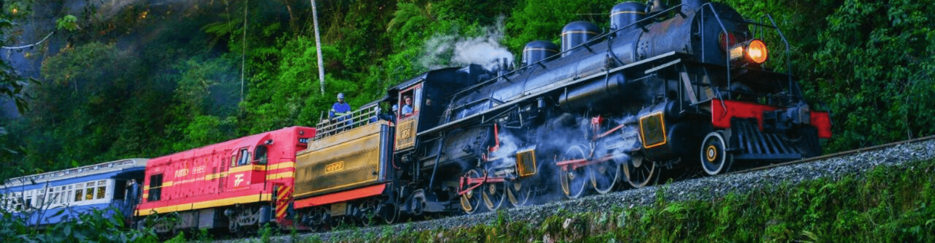 16/05: Trem Maria Fumaça - Corupá e Rio Negrinho - Serra do Mar com Tour e Rota das Flores