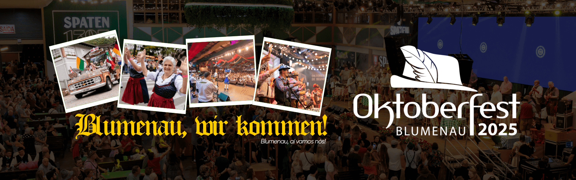 Oktoberfest Blumenau 2025 - Sem ingressos - Saindo dos hotéis de Balneário Camboriú