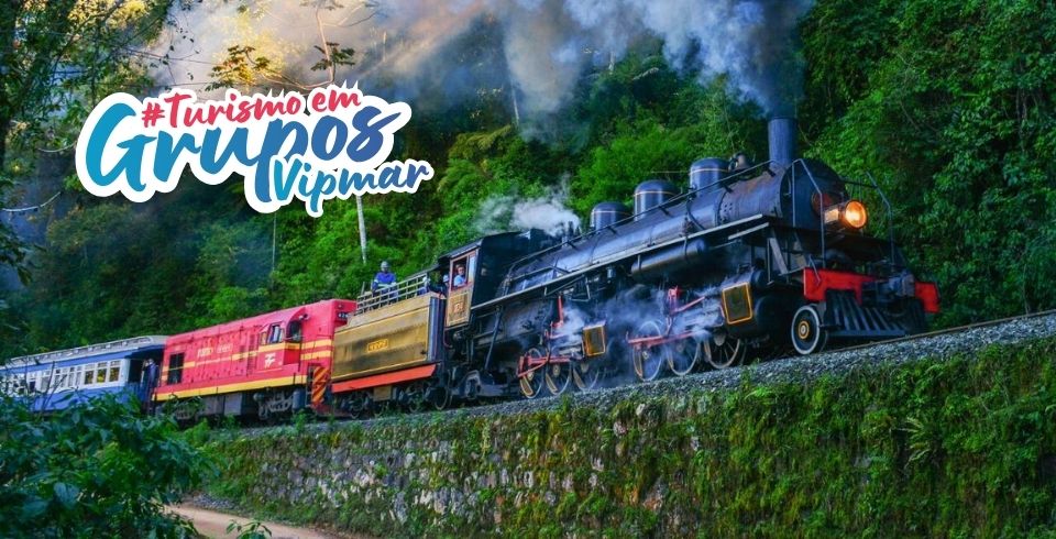 16/05: Trem Maria Fumaça - Corupá e Rio Negrinho - Serra do Mar com Tour e Rota das Flores